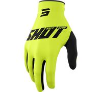 Shot Draw Burst Motocross Gloves, black-yellow, size 4XL for Men