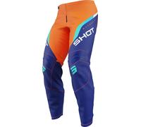 Shot Draw Daytona Youth Motocross Pants, orange, size 4/5