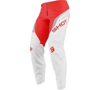 Shot Draw Daytona Youth Motocross Pants, red, size 10/11