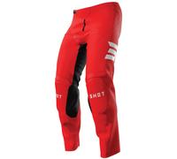 Shot Draw Escape Motocross Pants, red, size 26 for Men