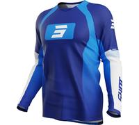 Shot Draw Instinct Motocross Jersey, blue, size S for Men