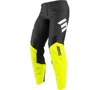 Shot Draw Instinct Motocross Pants, black-yellow, size 30 for Men