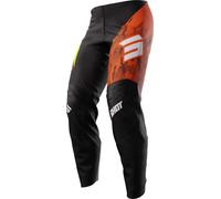 Shot Draw Kid Matrix Motocross Pants, black/orange, size 4/5