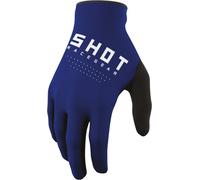 Shot Draw Kids Motocross Gloves, blue, size 8/9