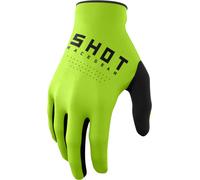 Shot Draw Motocross Gloves, green, size 4XL