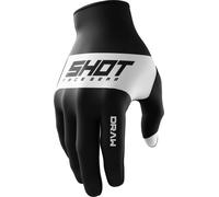 Shot Draw Sky Kids Motocross Gloves, black, size 10/11