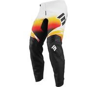 Shot Draw X-Trem Kids Motocross Pants, black/orange/white, size 4/5
