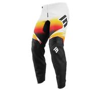 Shot Draw X-Trem Kids Motocross Pants, black-white-orange, size 11 - 12 12 - 14 12/14 12 years 13 years