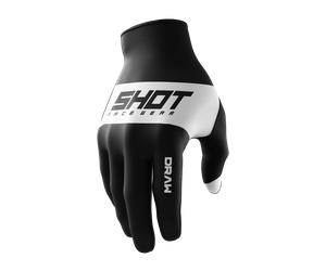 Shot Draw Youth MX Gloves Black10-11 Black