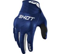 Shot Drift Onyx Motocross Gloves, blue, size 9