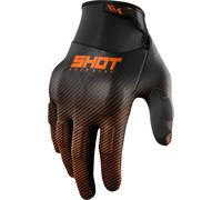 Shot Drift Rim Motocross Gloves, black-orange, size 3XL for Men