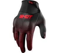 Shot Drift Rim Off-road Gloves Red 9 Men