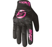 Shot Drift Spider Motocross Gloves, black/hotpink, size 8