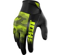 Shot Drift Tactic Motocross Gloves, black-yellow, size XL for Men