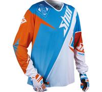 SHOT FLEXOR MAROON Jersey blue-orange-white S