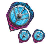 Shot flights viking shield maiden no6 shape
