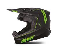 Shot Furious Army MX Helmet GreenXS Green