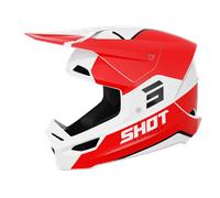Shot Furious Bolt MX Helmet RedL Red