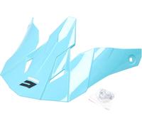 SHOT FURIOUS CHASE helmet shield incl. Screws glossy black-turquoise
