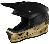 Shot Furious Draw 3.0 Motocross Helmet, black-gold, size XL for Men