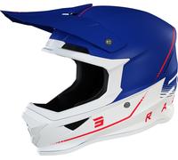 Shot Furious Draw 3.0 Motocross Helmet, white-red-blue, size XL for Men