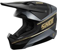 Shot Race Gear Furious Dust Off-road Helmet Black XL