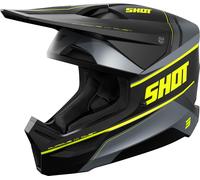 Shot Furious Dust Mips Motocross Helmet, yellow, size L for Men