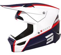 Shot Furious Heritage Motocross Helmet, white/blue/red, size XXL (63/64)