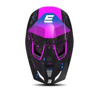 Shot Furious Matrix Youth Helmet Peak Purple Purple