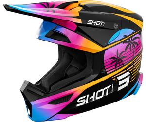 Shot Furious Miami Mips Motocross Helmet, red, size XL for Men