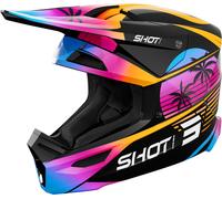 Shot Furious Miami Mips Youth Motocross Helmet, red, size L