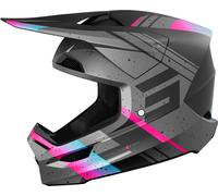 Shot Furious Mirage Motocross Helmet, black-pink, size XS for Men