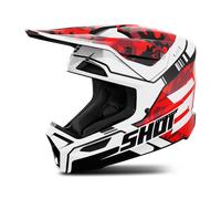 SHOT FURIOUS FLASH MX-Helm glanz rot XL