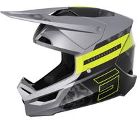 Shot Furious Patrol Motocross Helmet, grey-yellow, size M for Men