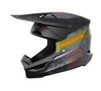 Shot Furious Patrol MX Helmet Black/KakiS Black,Kaki