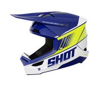 Shot Furious Peak Motocross Helmet Blue 2XL unisex