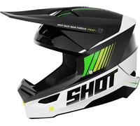 SHOT FURIOUS PEAK MX helmet glossy green S