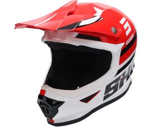 SHOT FURIOUS SHINING glossy red-white XS