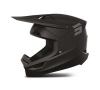 Shot Furious Solid MX Helmet BlackXL Black