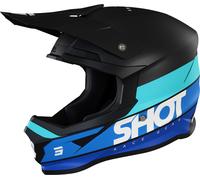 Shot Furious Story Motocross Helmet, black-blue, size M for Men