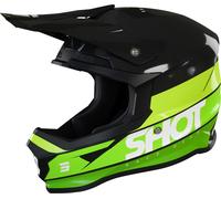 Shot Furious Story Motocross Helmet, black-green, size XL for Men