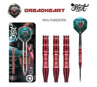 Future Knights Dreadheart Steel Tip Dart Set-90% Tungsten Professional Darts for Bristle Dartboard