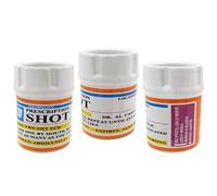 Shot Glasses Set of 3 Prescription Rx Pill Bottle Shot Glass 2 oz Unique Funny Novelty Gag Gifts Shot Glass Sets for Men & Women, Great Party Shots for Vodka, Whiskey, Tequila, Espresso