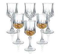 Shot Glasses Set of 6 Cordial Glasses 1.7oz/50ml/Whiskey Glasses/Tequila/Limoncello/Sherry Glass…