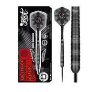 Shot! Pro Series - Haupai Puha 2.0 Steel Tip Dart Set-90% Tungsten Barrels Professional Steel Tip Darts Set for Bristle Dartboard Made in New Zealand For Men & Women Metal Tip