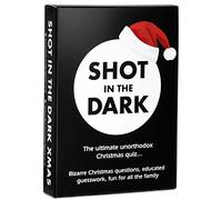 Shot in the Dark: Christmas Quiz Edition Age 10+ | 2+ players | Adults, Teens, Kids & Families | Ideal Christmas Stocking Filler Gift