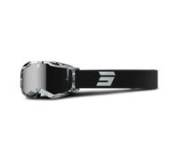 Shot Iris 2.0 Camo Motocross Goggles, silver