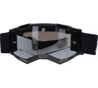 SHOT IRIS 2.0 TECH glasses matt black-glass clear + silver versp.