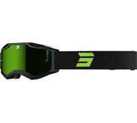 Shot Iris 2.0 Tech Off-road Goggles Black Iridium Green/CAT2