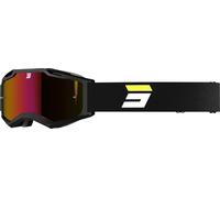 Shot Iris 2.0 Tech Motocross Goggles, black-yellow for Men